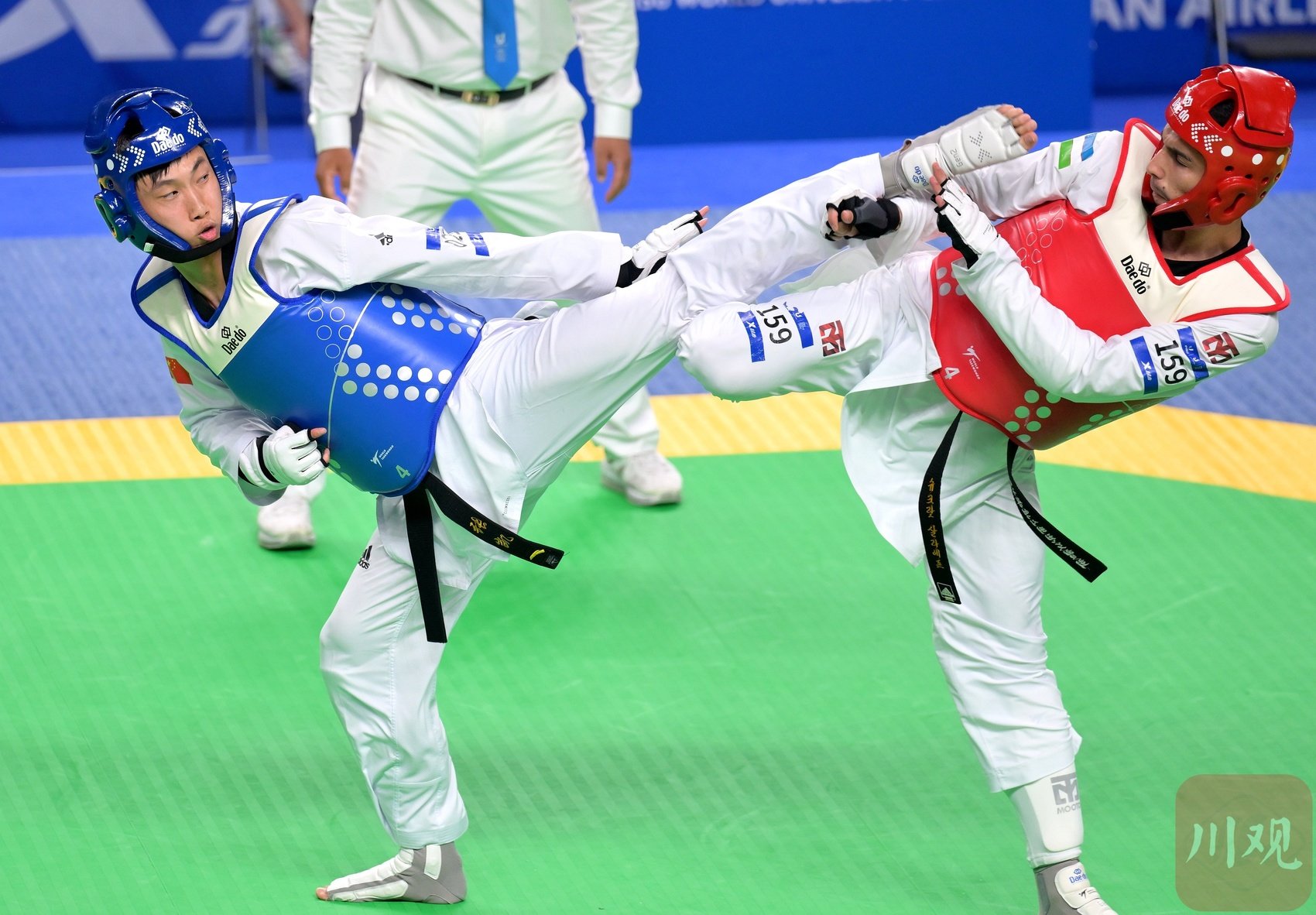 易胜博体育-跆拳道赛场上，俄罗斯选手夺得亚军-第2张图片-易胜博体育