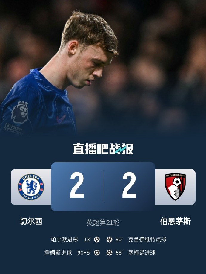 ysbSPORTS-切尔西不敌伯恩茅斯，遭遇阻击-第2张图片-易胜博体育